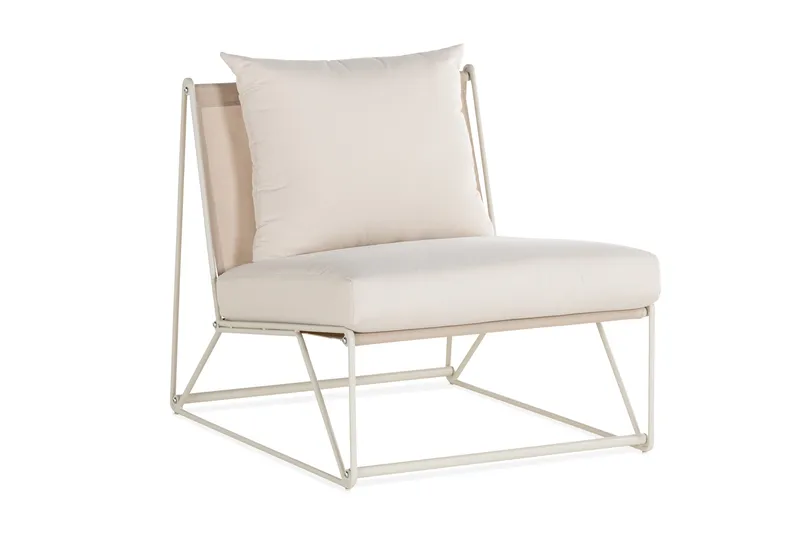 Usteryd Utefåtölj Beige - Beige - Utemöbler - Loungemöbler - Loungestol utomhus