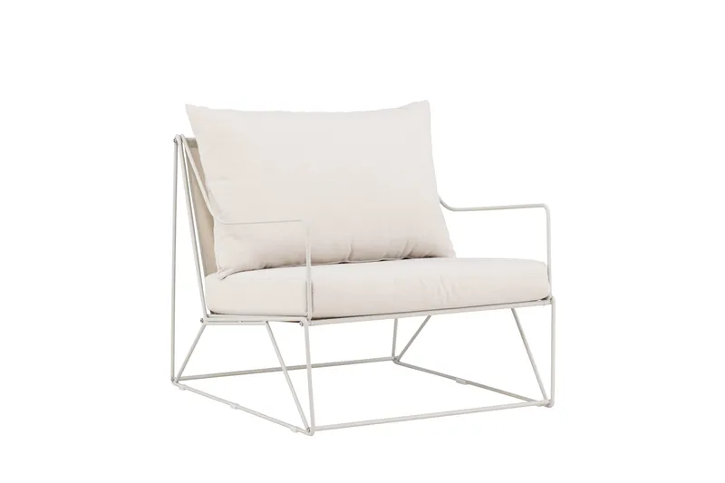Usteryd Utefåtölj Beige - Beige - Utemöbler - Loungemöbler - Loungestol utomhus