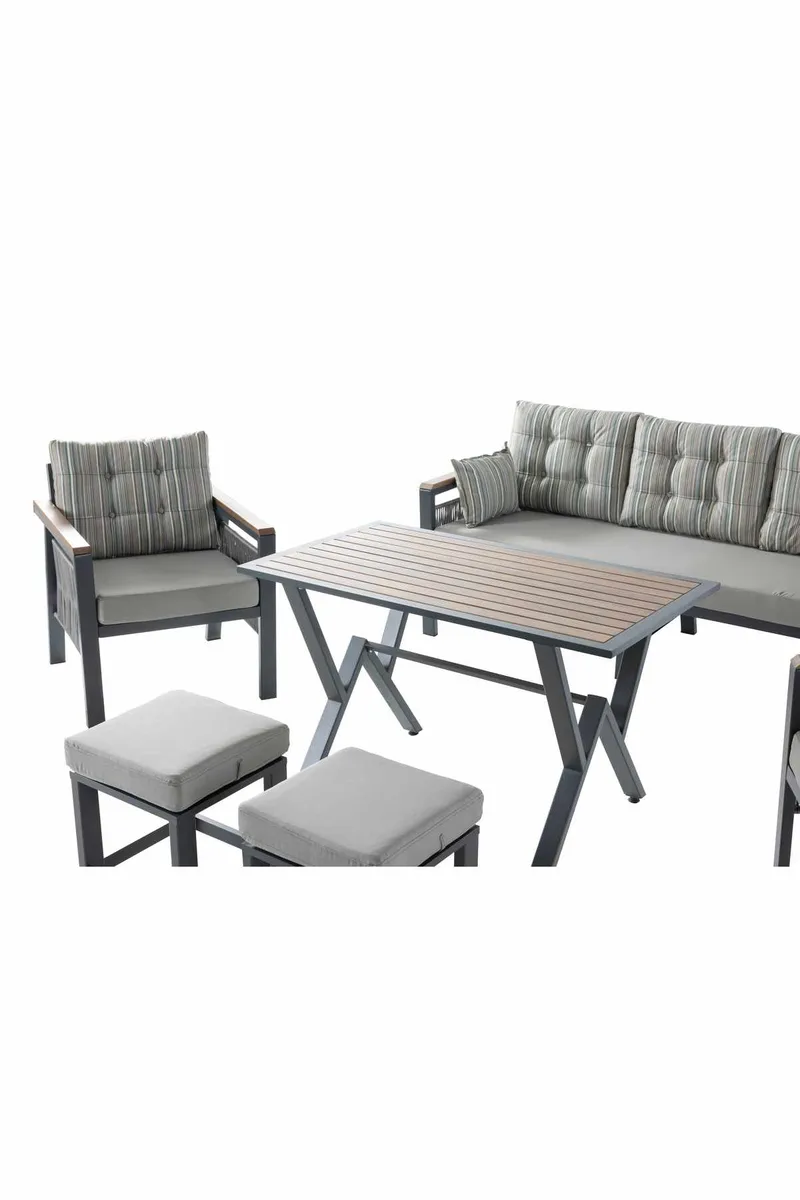 Miu Loungegrupp Utomhus - Utemöbler - Loungemöbler - Soffgrupp utomhus