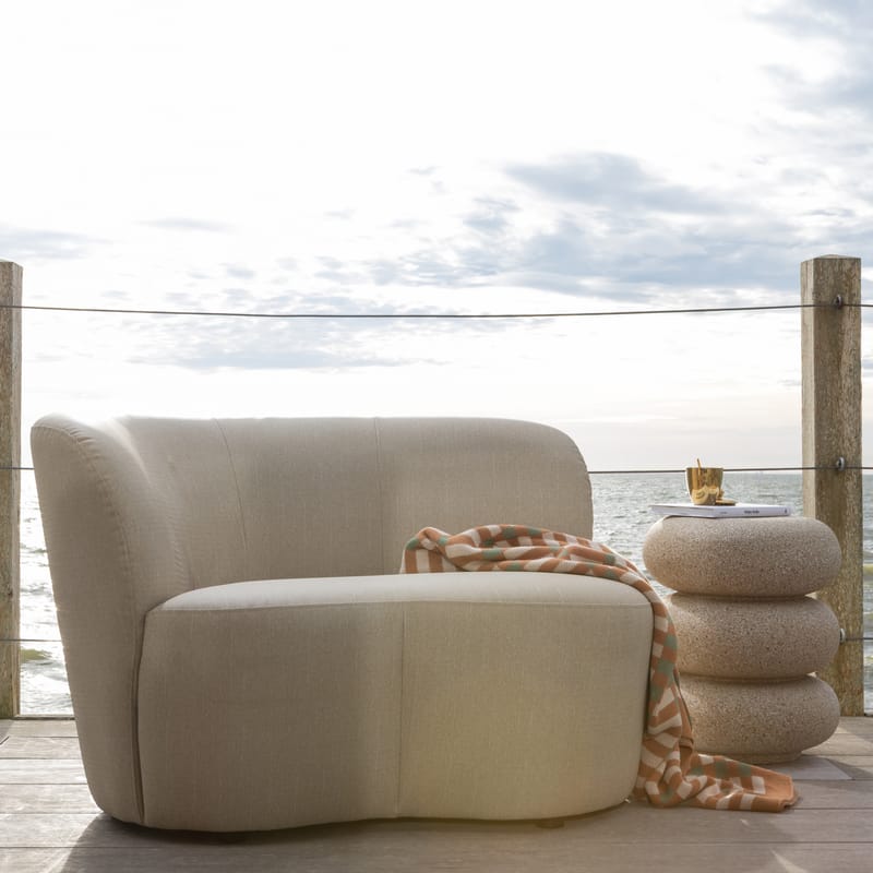 2-sits Soffa Stone Utomhus Vänster - Sand - Utemöbler - Loungemöbler - Modulsoffa utomhus