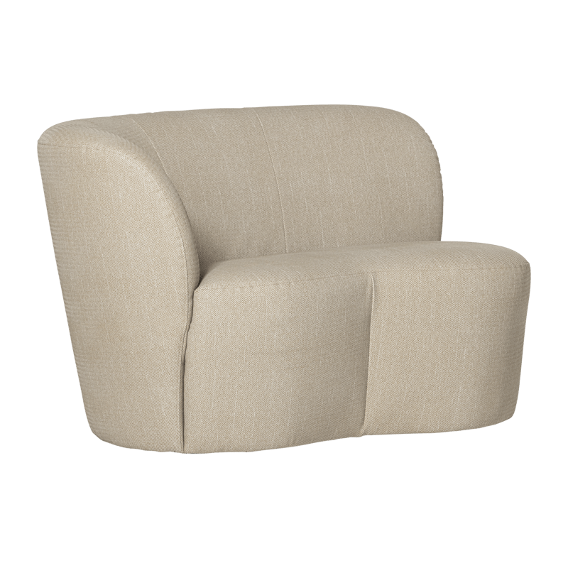 2-sits Soffa Stone Utomhus Vänster - Sand - Utemöbler - Loungemöbler - Modulsoffa utomhus