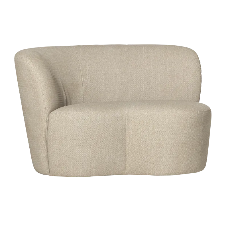 2-sits Soffa Stone Utomhus Vänster - Sand - Utemöbler - Loungemöbler - Modulsoffa utomhus