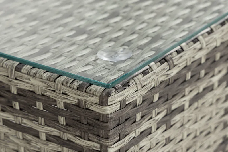 Bahamas Avslut 38x90 cm - Grå - Utemöbler - Loungemöbler - Modulsoffa utomhus