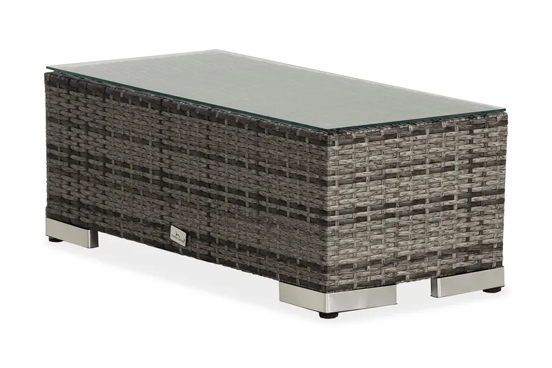 Bahamas Avslut 38x90 cm - Grå - Utemöbler - Loungemöbler - Modulsoffa utomhus