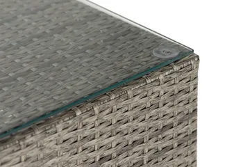 Bahamas Avslut 38x90 cm - Grå - Utemöbler - Loungemöbler - Modulsoffa utomhus