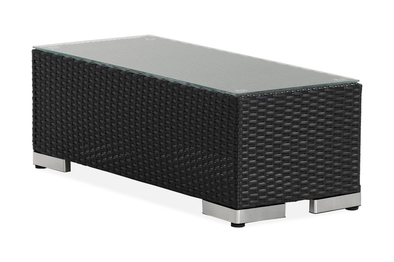 Bahamas Avslut 90 cm - Svart - Utemöbler - Loungemöbler - Modulsoffa utomhus