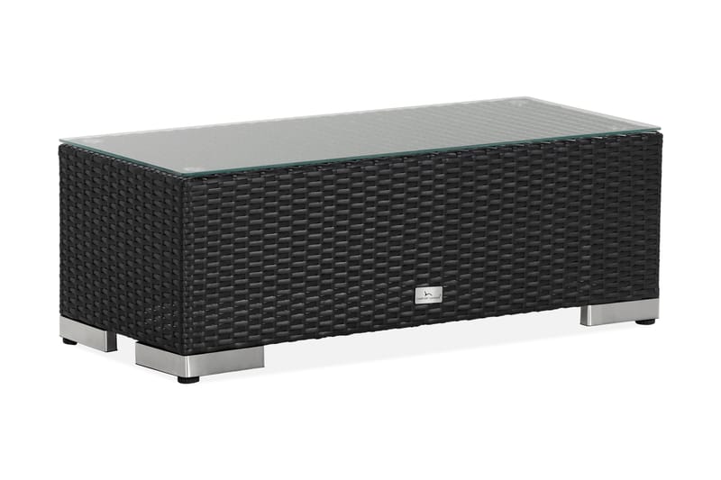 Bahamas Avslut 90 cm - Svart - Utemöbler - Loungemöbler - Modulsoffa utomhus