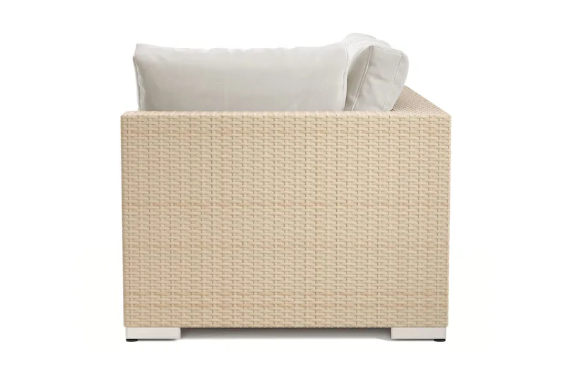 Bahamas Högermodul utomhus 140 cm - Beige - Utemöbler - Loungemöbler - Modulsoffa utomhus