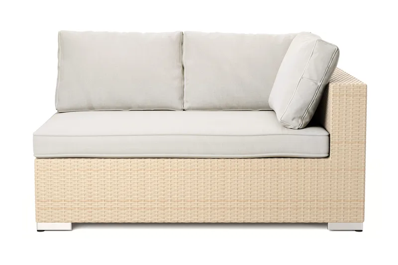 Bahamas Högermodul utomhus 140 cm - Beige - Utemöbler - Loungemöbler - Modulsoffa utomhus
