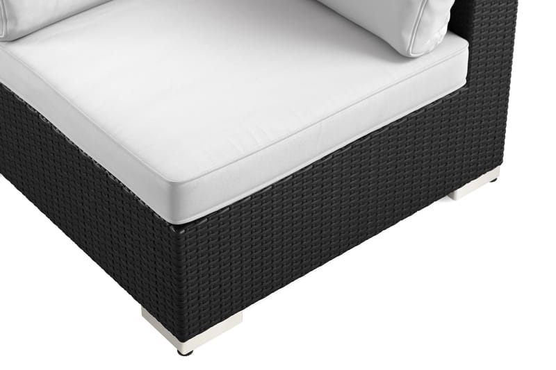 Bahamas Hörnmodul utomhus i konstrotting NO BRAND - Utemöbler - Loungemöbler - Modulsoffa utomhus - Hörnmodul utesoffa