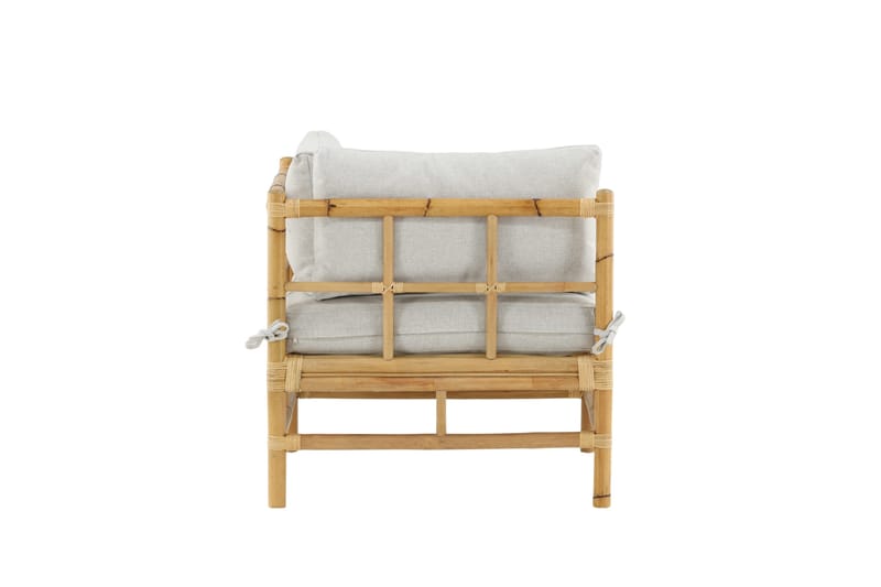 Cane Hörnmodul - Beige - Utemöbler - Loungemöbler - Modulsoffa utomhus - Hörnmodul utesoffa