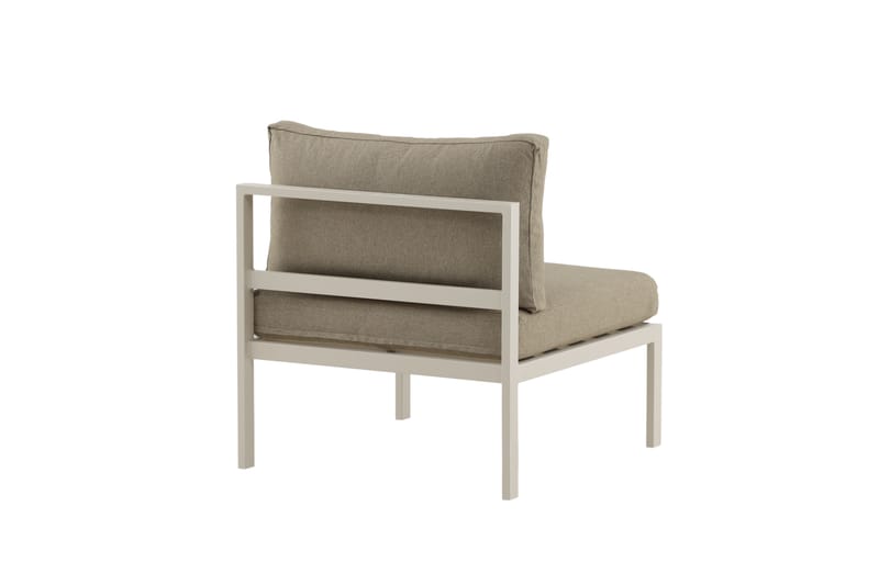 Copacabana Mittmodul Beige/Grå - Venture Home - Utemöbler - Loungemöbler - Modulsoffa utomhus - Mittmodul utesoffa