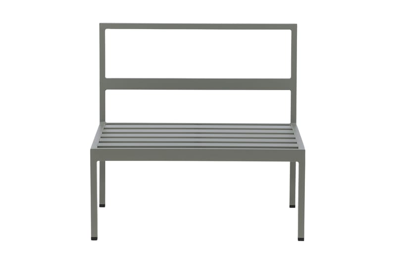 Copacabana Mittmodul - Grå - Utemöbler - Loungemöbler - Modulsoffa utomhus - Mittmodul utesoffa