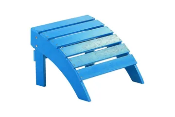 Fotstöd Adirondack Blå