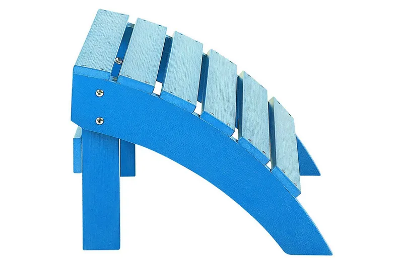 Fotstöd Adirondack Blå - Blå - Utemöbler - Loungemöbler - Modulsoffa utomhus - Fotpall & pall utomhus