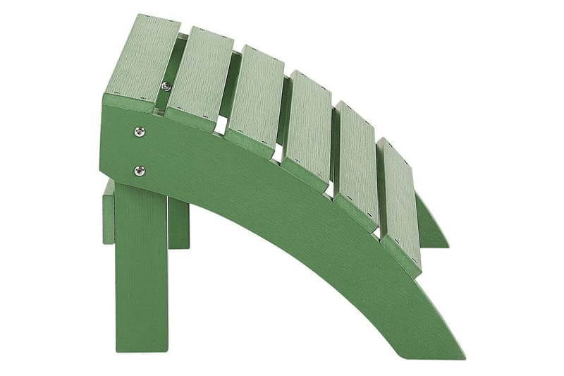 Fotstöd Adirondack Grön - Grön - Utemöbler - Loungemöbler - Modulsoffa utomhus - Fotpall & pall utomhus