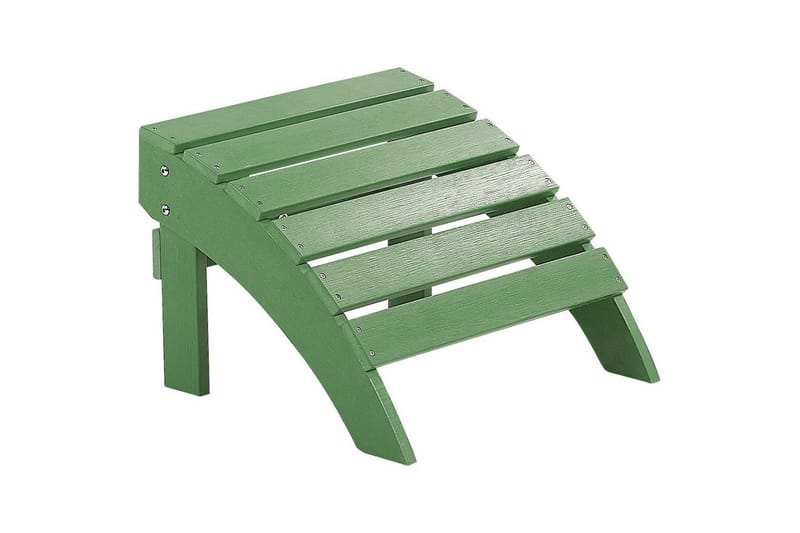 Fotstöd Adirondack Grön - Grön - Utemöbler - Loungemöbler - Modulsoffa utomhus - Fotpall & pall utomhus