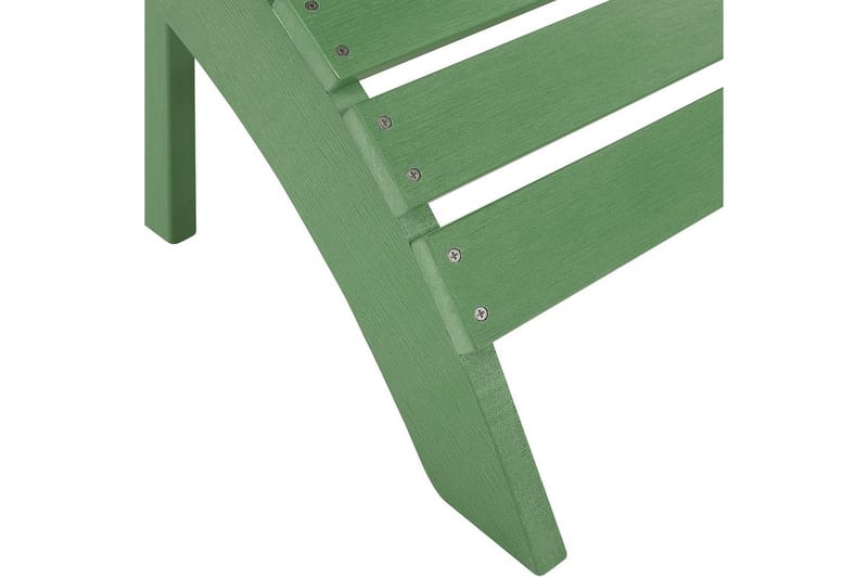 Fotstöd Adirondack Grön - Grön - Utemöbler - Loungemöbler - Modulsoffa utomhus - Fotpall & pall utomhus