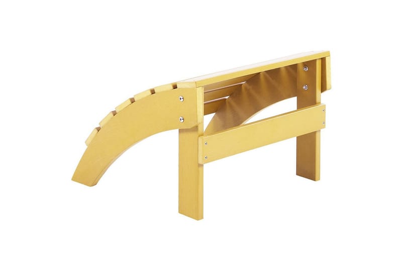 Fotstöd Adirondack Gul - Gul - Utemöbler - Loungemöbler - Modulsoffa utomhus - Fotpall & pall utomhus