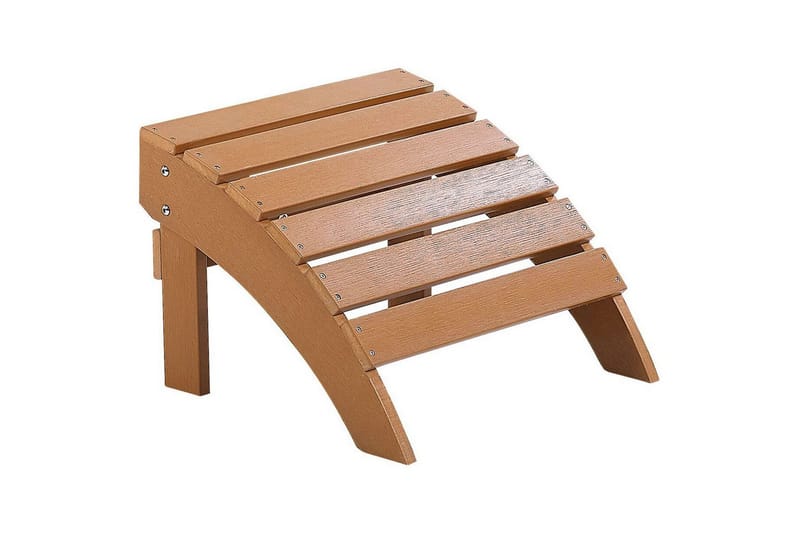 Fotstöd Adirondack Ljus trä - Ljus trä - Utemöbler - Loungemöbler - Modulsoffa utomhus - Fotpall & pall utomhus