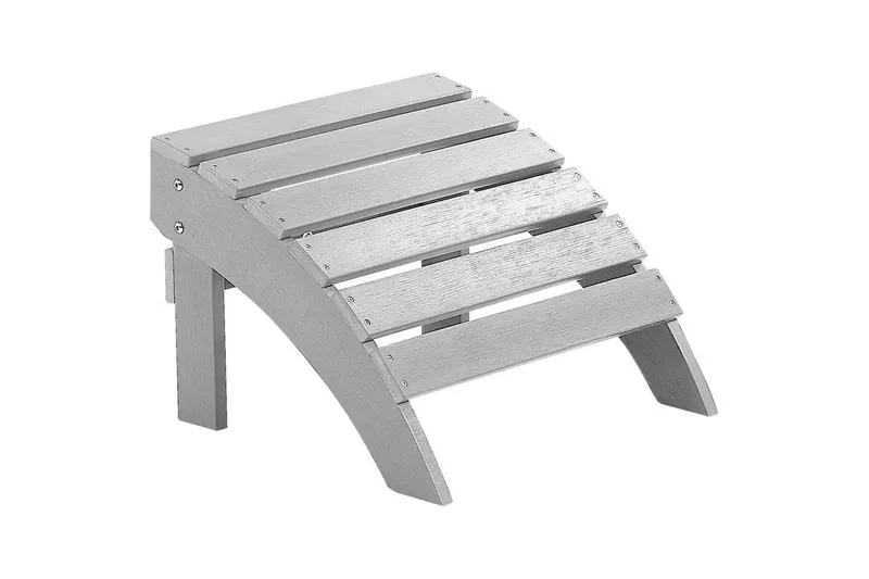 Fotstöd Adirondack Ljusgrå, Ljusgrå