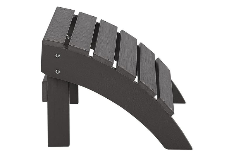 Fotstöd Adirondack Mörkgrå - Mörkgrå - Utemöbler - Loungemöbler - Modulsoffa utomhus - Fotpall & pall utomhus