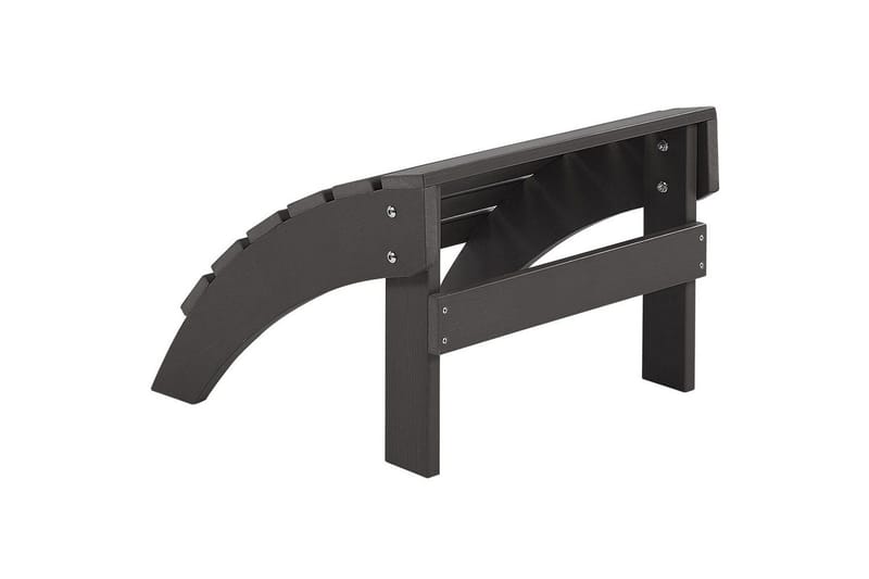 Fotstöd Adirondack Mörkgrå - Mörkgrå - Utemöbler - Loungemöbler - Modulsoffa utomhus - Fotpall & pall utomhus