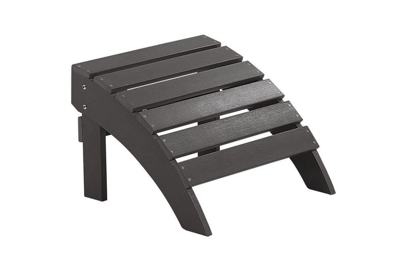 Fotstöd Adirondack Mörkgrå - Mörkgrå - Utemöbler - Loungemöbler - Modulsoffa utomhus - Fotpall & pall utomhus