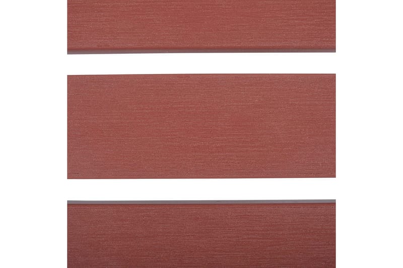 Fotstöd Adirondack Röd - Röd - Utemöbler - Loungemöbler - Modulsoffa utomhus - Fotpall & pall utomhus