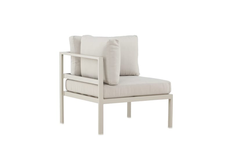 Hörnmodul Copacabana 74 cm Utomhus - Beige - Utemöbler - Loungemöbler - Modulsoffa utomhus - Hörnmodul utesoffa
