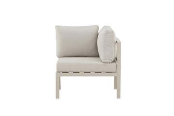 Hörnmodul Copacabana 74 cm Utomhus - Beige - Utemöbler - Loungemöbler - Modulsoffa utomhus - Hörnmodul utesoffa