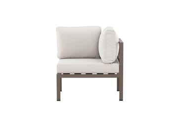 Hörnmodul Copacabana 74 cm Utomhus - Brun - Utemöbler - Loungemöbler - Modulsoffa utomhus - Hörnmodul utesoffa