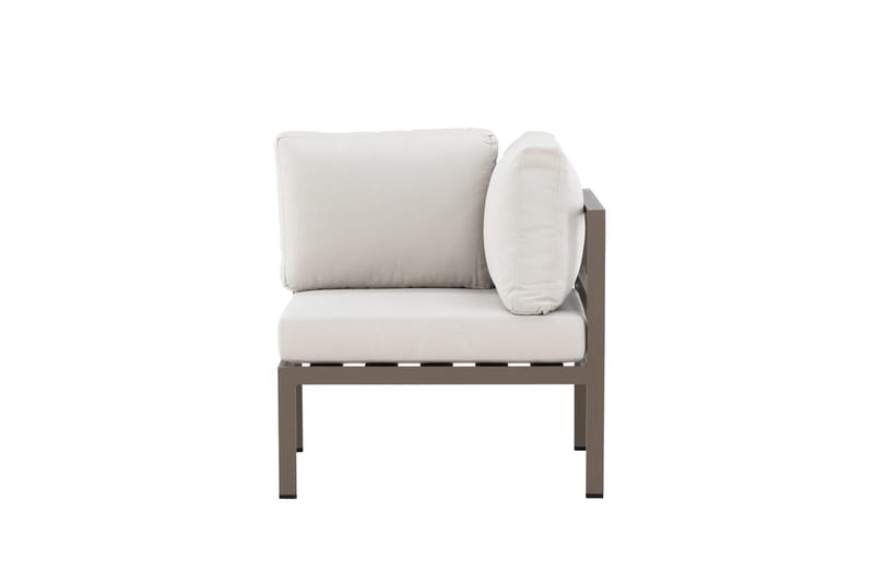 Hörnmodul Copacabana 74 cm Utomhus - Brun - Utemöbler - Loungemöbler - Modulsoffa utomhus - Hörnmodul utesoffa