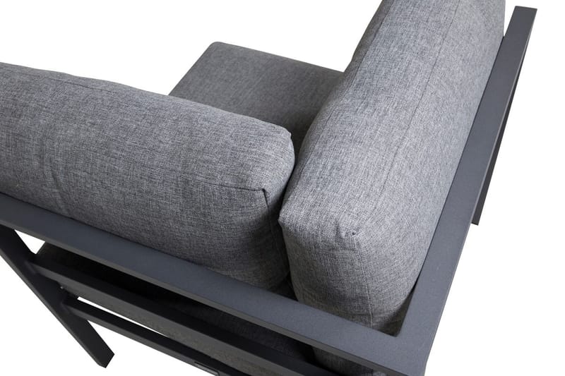 Hörnmodul Copacabana 74 cm Utomhus - Svart - Utemöbler - Loungemöbler - Modulsoffa utomhus - Hörnmodul utesoffa