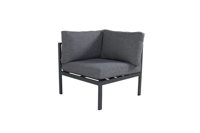 Hörnmodul Copacabana 74 cm Utomhus - Svart - Utemöbler - Loungemöbler - Modulsoffa utomhus - Hörnmodul utesoffa