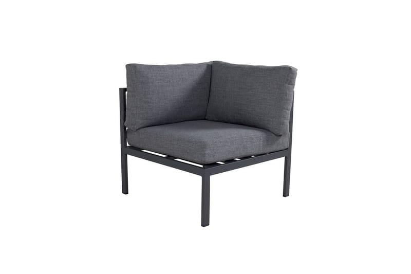 Hörnmodul Copacabana 74 cm Utomhus - Svart - Utemöbler - Loungemöbler - Modulsoffa utomhus - Hörnmodul utesoffa