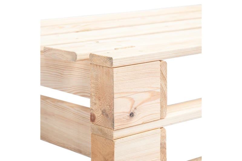 Hörnsektion till Pallsoffa Utomhus impregnerad furu - Grön - Utemöbler - Loungemöbler - Modulsoffa utomhus