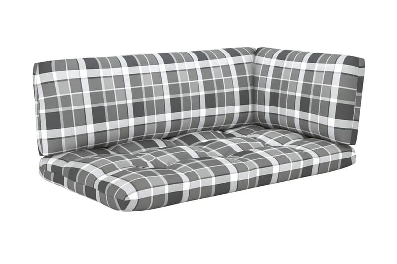 Hörnsektion till Pallsoffa Utomhus impregnerad furu - Grå - Utemöbler - Loungemöbler - Modulsoffa utomhus