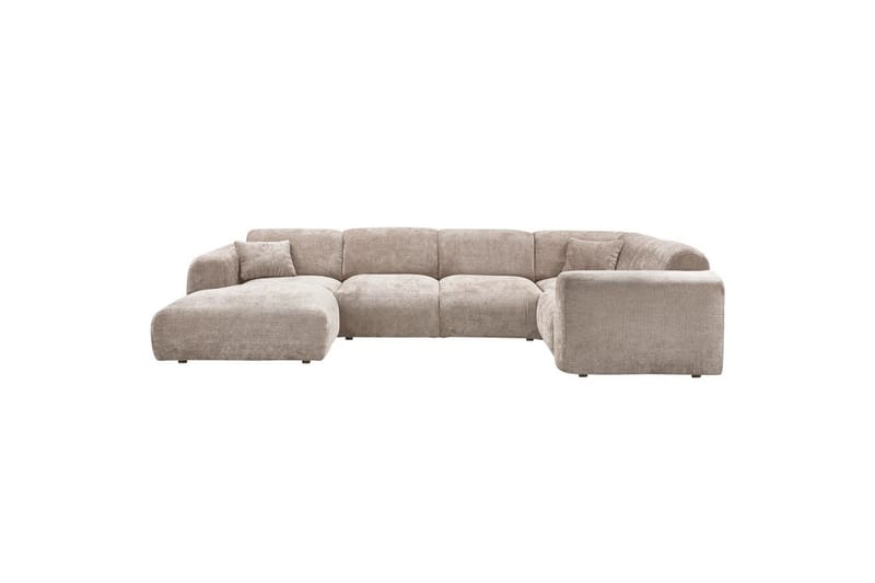 Hörnsoffa Cloud - Naturlig, Höger - Utemöbler - Loungemöbler - Modulsoffa utomhus - Hörnmodul utesoffa