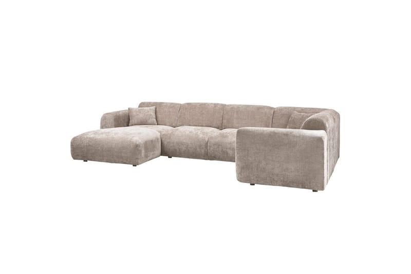 Hörnsoffa Cloud - Naturlig, Höger - Utemöbler - Loungemöbler - Modulsoffa utomhus - Hörnmodul utesoffa