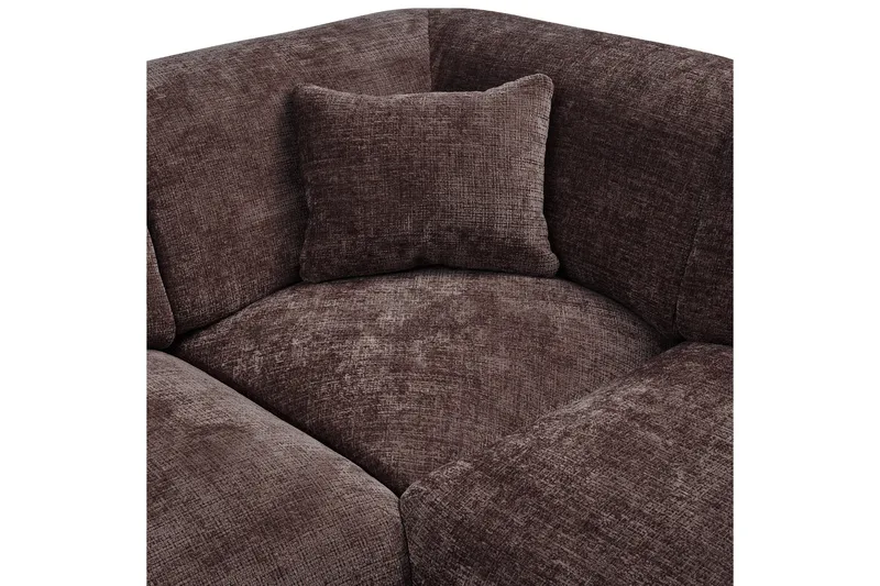 Hörnsoffa Cloud - Varm Brun, Höger - Möbler - Soffa - Hörnsoffa