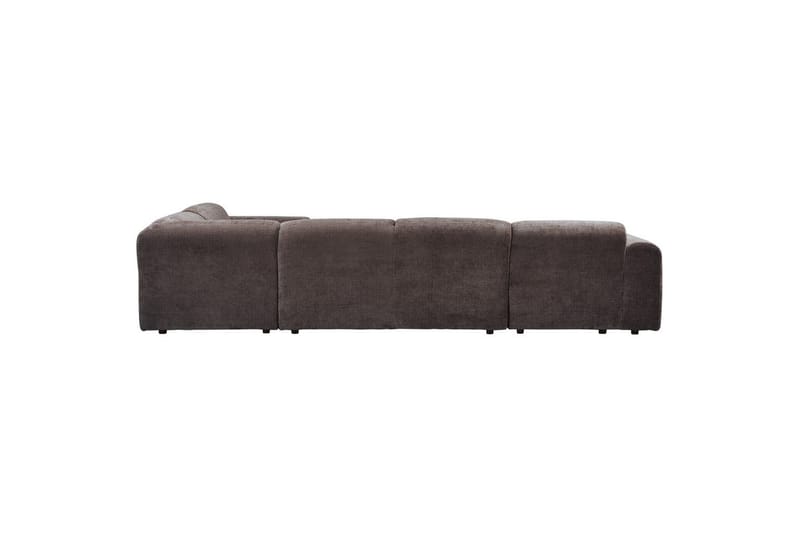 Hörnsoffa Cloud - Varm Brun, Höger - Utemöbler - Loungemöbler - Modulsoffa utomhus - Hörnmodul utesoffa