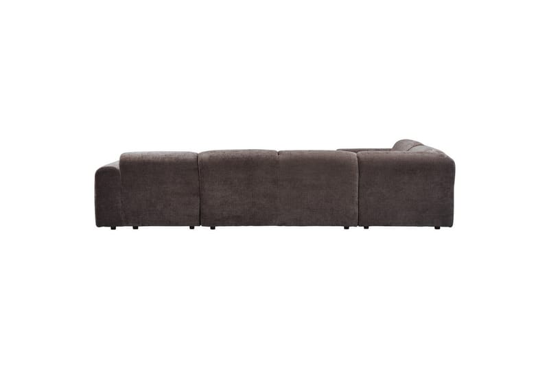 Hörnsoffa Cloud - Varm Brun, Vänster - Utemöbler - Loungemöbler - Modulsoffa utomhus - Hörnmodul utesoffa