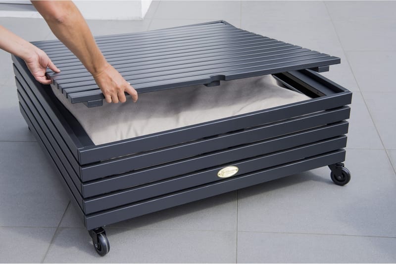 Hillerstorp Bara Vara Divan Grå - Hillerstorp - Utemöbler - Loungemöbler - Modulsoffa utomhus