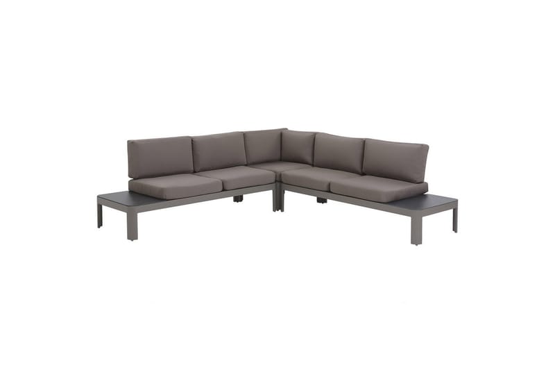Loungegrupp Ferentino - Utemöbler - Loungemöbler - Modulsoffa utomhus - Hörnmodul utesoffa