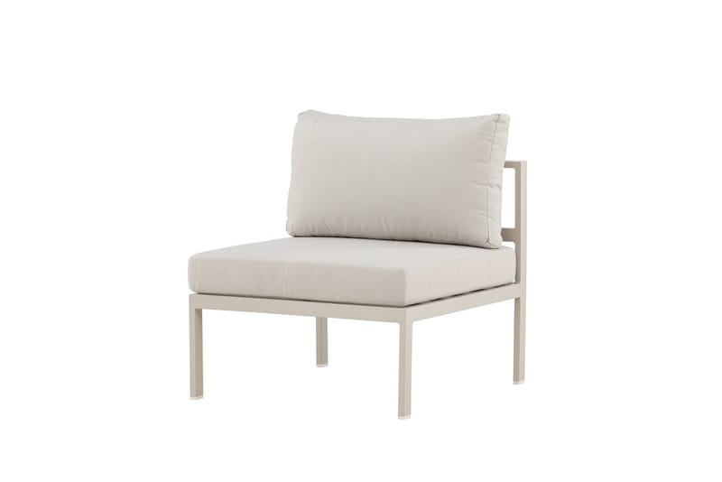 Mittmodul Copacabana 70 cm Utomhus - Beige - Utemöbler - Loungemöbler - Modulsoffa utomhus - Mittmodul utesoffa