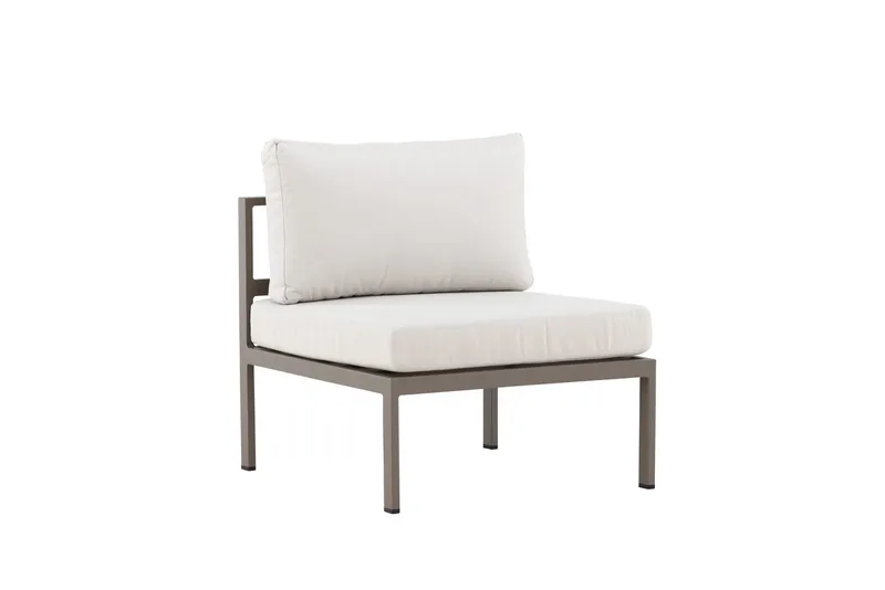 Mittmodul Copacabana 70 cm Utomhus - Brun - Utemöbler - Loungemöbler - Modulsoffa utomhus