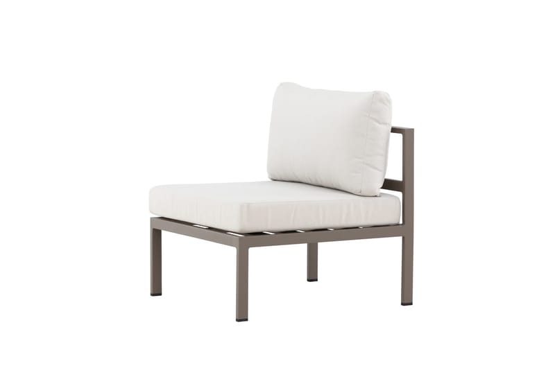 Mittmodul Copacabana 70 cm Utomhus - Brun - Utemöbler - Loungemöbler - Modulsoffa utomhus - Mittmodul utesoffa