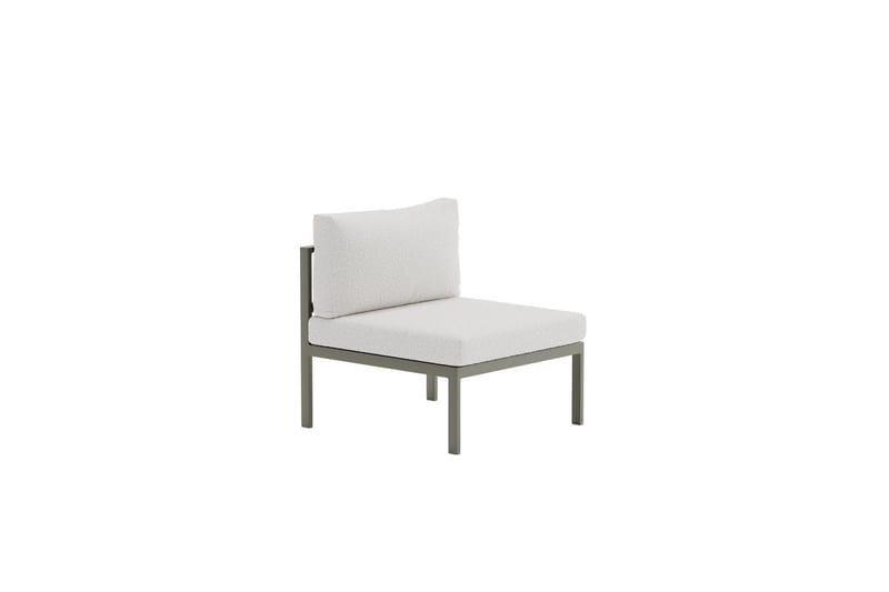 Mittmodul Copacabana 70 cm Utomhus - Brun - Utemöbler - Loungemöbler - Modulsoffa utomhus - Mittmodul utesoffa