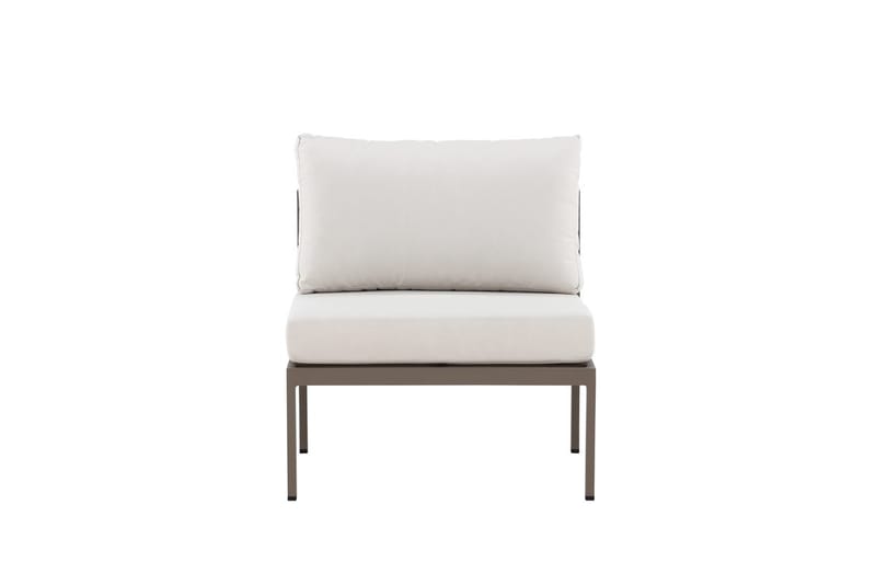Mittmodul Copacabana 70 cm Utomhus - Brun - Utemöbler - Loungemöbler - Modulsoffa utomhus - Mittmodul utesoffa